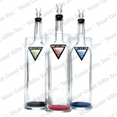 13.5" TALL GRAVITRON GLASS GRAVITY WATER PIPE W/STANDARD BOWL